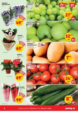 akční leták Penny Market 3.9.2020-9.9.2020