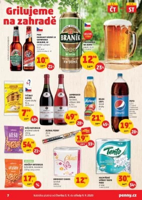 akční leták Penny Market 3.9.2020-9.9.2020