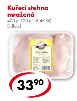 Stehna kuřecí mražená Česká Drůbež