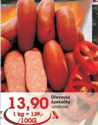 Špekáčky výběrové Dřevecké