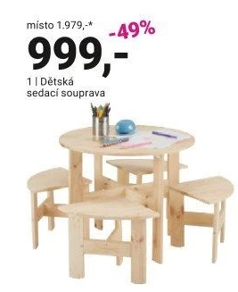 DĚTSKÁ SEDACÍ SOUPRAVA „MARATHON“