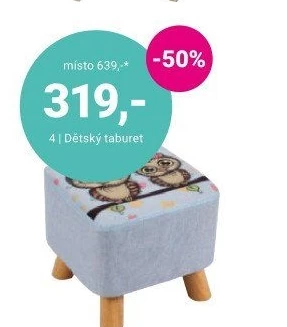 DĚTSKÝ TABURET „ANIMALI“