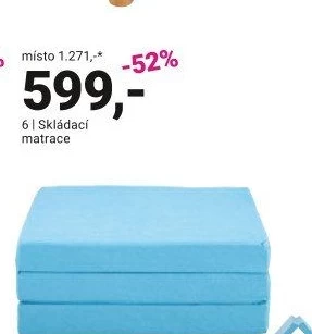 SKLÁDACÍ MATRACE „BASIC“