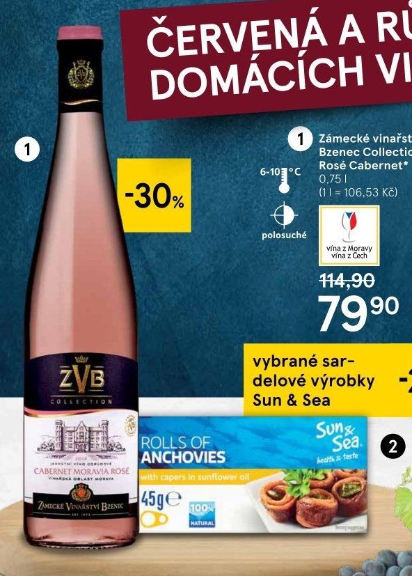 Zámecké vinařství Bzenec Collection Rosé Cabernet