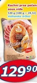 Kachní prsa sous vide Vodňanská kachna