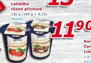 Dezert Lahůdka jihočeská Madeta