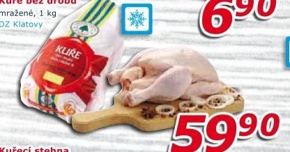 Kuře mražené DZ Klatovy