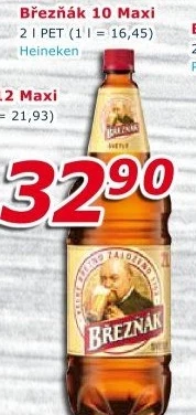 Pivo světlé výčepní 10° Březňák