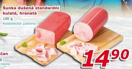 Šunka dušená kulatá Kostelecké uzeniny