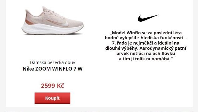 Dámská běžecká obuv Nike ZOOM WINFLO 7 W