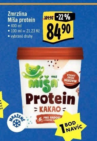 Zmrzlina Míša protein