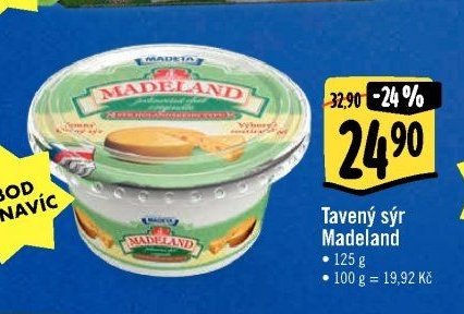 Tavený sýr Madeland