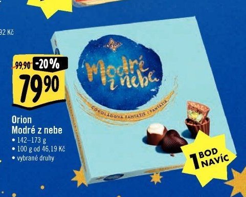 Orion Modré z nebe