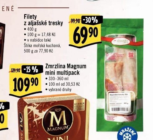 Filety z aljašské tresky