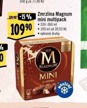 Zmrzlina Magnum mini multipack