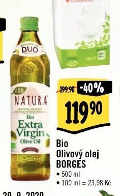Bio Olivový olej BORGES