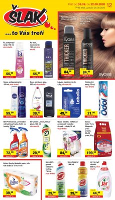 akční leták Šlak drogerie 8.9.2020-22.9.2020