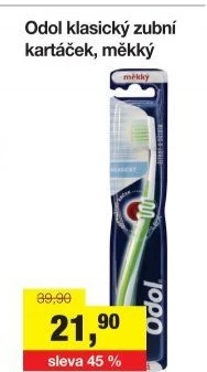 Kartáček na zuby Odol