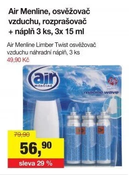 Osvěžovač vzduchu Air Menline