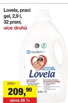 Prací gel Lovela