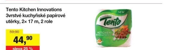 Utěrky kuchyňské 3vrstvé Innovations Tento