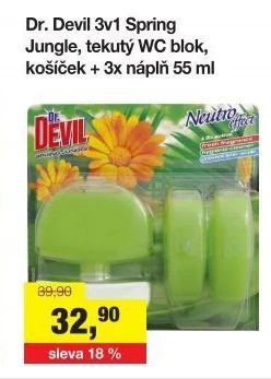 WC blok gelový Dr. Devil