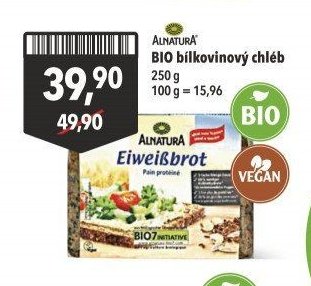 ALNATURA BIO bílkovinový chléb