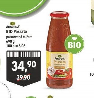 BIO Passata pasírovaná rajčata