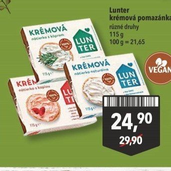 Lunter krémová pomazánka