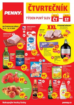 akční leták Penny Market 10.9.2020-16.9.2020