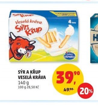 SÝR A KŘUP VESELÁ KRÁVA