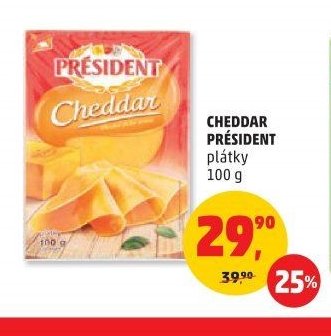 CHEDDAR PRÉSIDENT