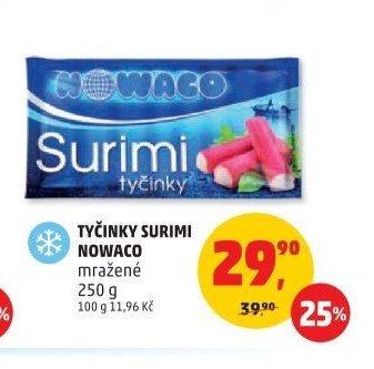 TYČINKY SURIMI NOWACO