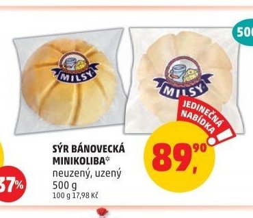 SÝR BÁNOVECKÁ MINIKOLIBA