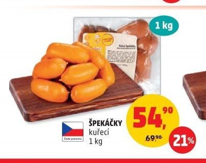 ŠPEKÁČKY kuřecí