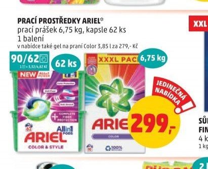 Prací prostředky Ariel