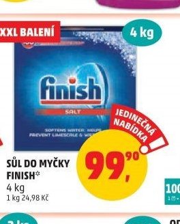Sůl do myčky Finish