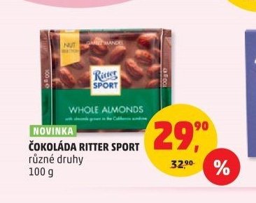 Čokoláda Ritter Sport různé druhy