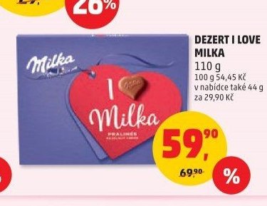 Dezert I Love Milka