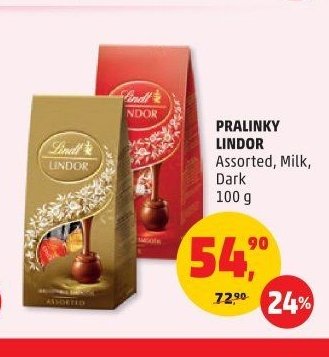 Pralinky Lindor