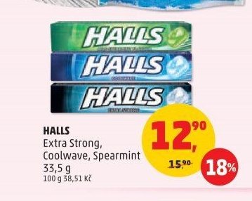 Halls Extra Strong, Coolwave, Spearmint