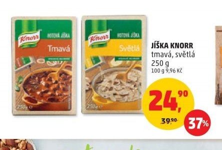 JÍŠKA KNORR tmavá, světlá 250 g