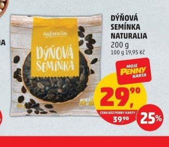 DÝŇOVÁ SEMÍNKA NATURALIA 200 g