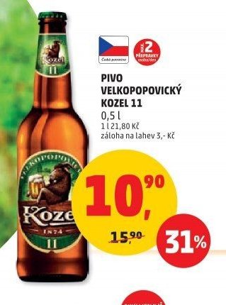 PIVO VELKOPOPOVICKÝ KOZEL 11