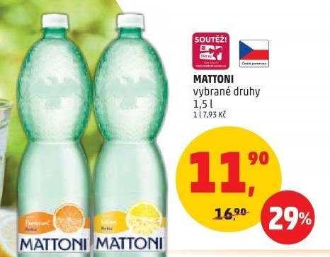 Mattoni vybrané druhy 1,5 l