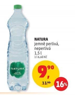 Natura jemně perlivá, neperlivá 1,5 l