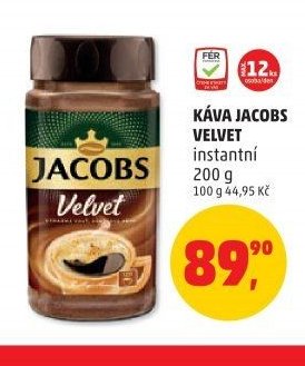 Káva Jacobs Velvet instantní 200 g