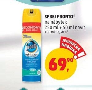 SPREJ PRONTO na nábytek