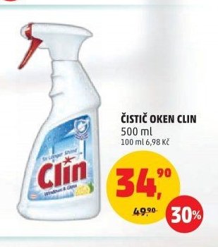 ČISTIČ OKEN CLIN