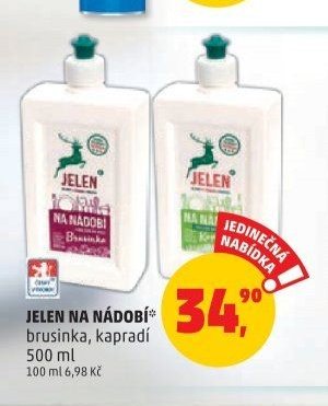 JELEN NA NÁDOBÍ